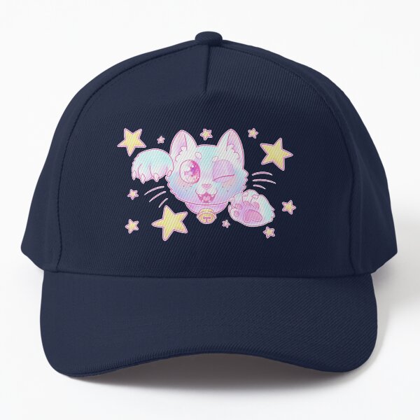 Pastel Cat Baseball Cap