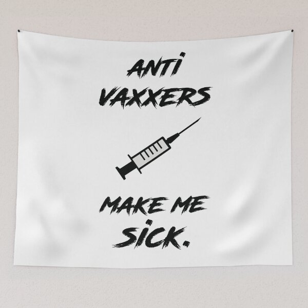Item preview, anti vaxxers make me sick designed and sold by Chicledechoclo.