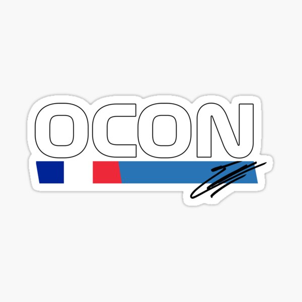 Esteban Ocon 2021 Sticker