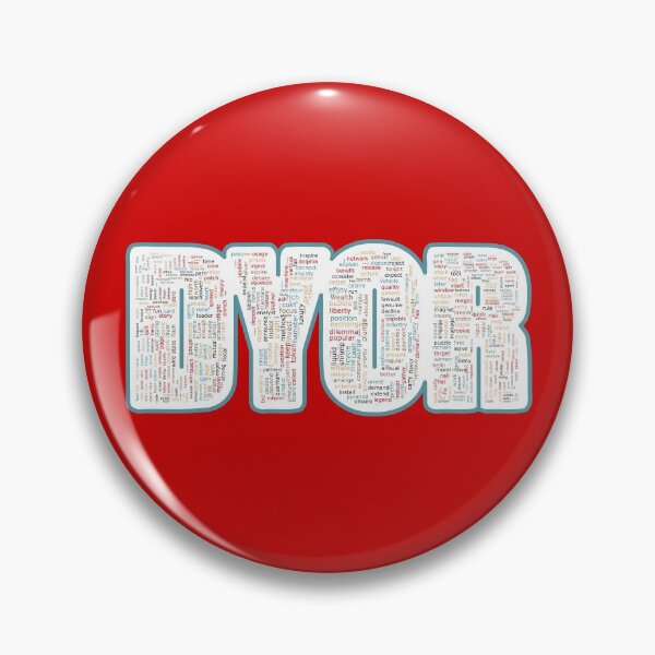 Item preview, DYOR | Do Your Own Research - Blue designed and sold by SVGWBA.