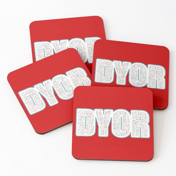 Item preview, DYOR | Do Your Own Research - Blue designed and sold by SVGWBA.
