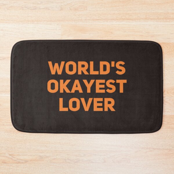 Item preview, World's Okayest Lover  designed and sold by designfy.