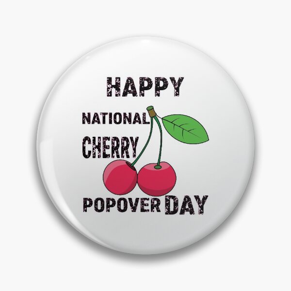 Artikelvorschau, Happy National Cherry Popover Day Shirt entworfen und verkauft von Amindo.