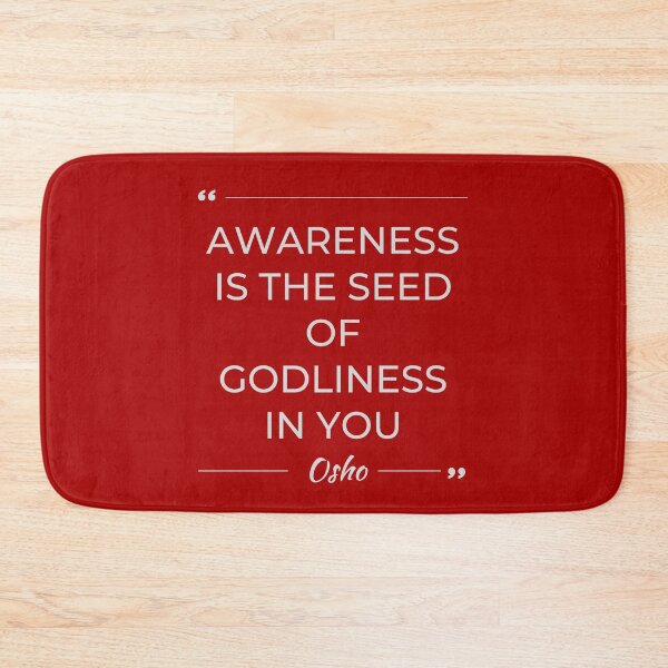 Item preview, Motivational Quote | Osho | Awareness Is ... designed and sold by RetComly.