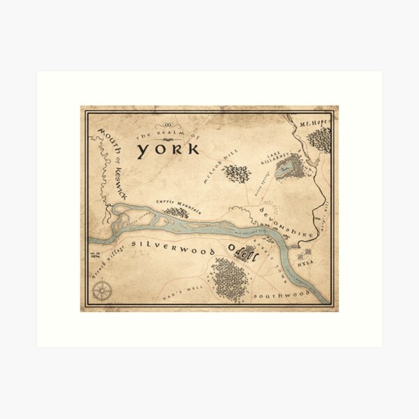 The Realm of York Art Print