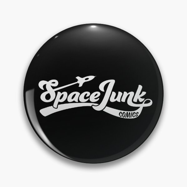 Item preview, Space Junk Comics logo designed and sold by Georgie Hewitson.