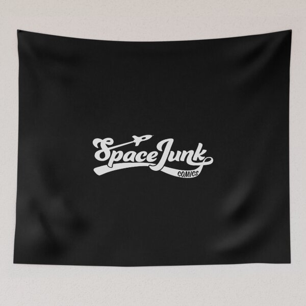 Item preview, Space Junk Comics logo designed and sold by Georgie Hewitson.