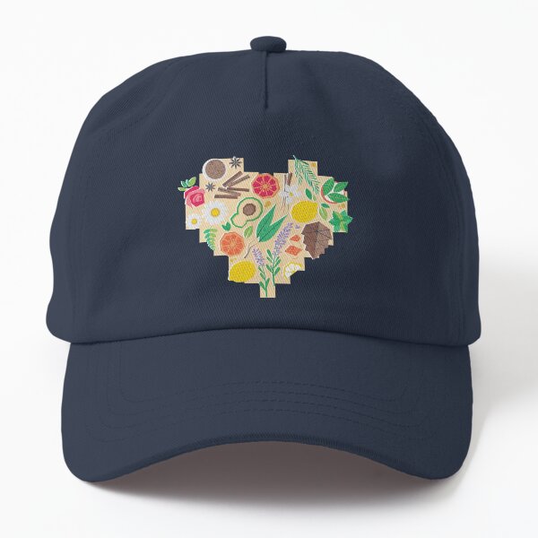 Aromatherapy essentials // pale yellow background Dad Hat