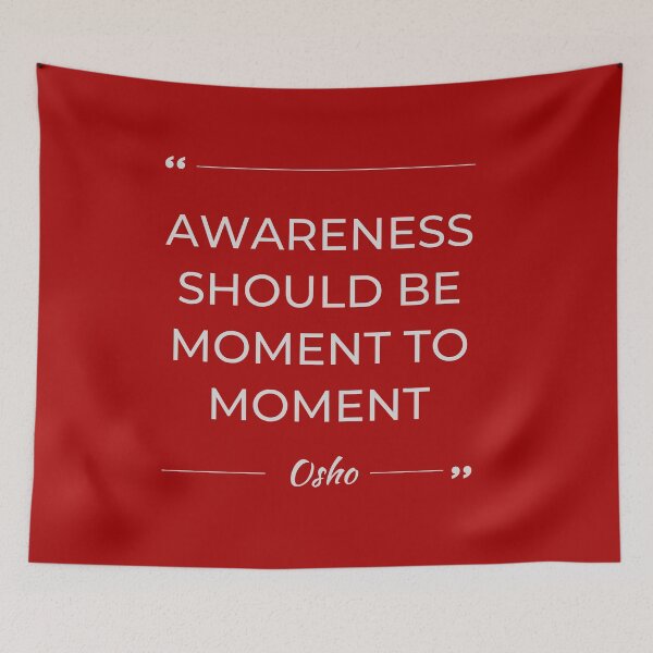 Item preview, Motivational Quote | Osho | Awareness Should Be ... designed and sold by RetComly.