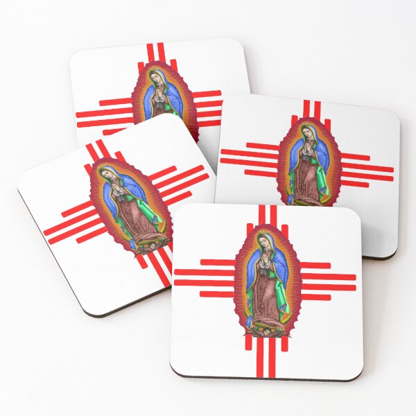 Item preview, Zia Virgin Mary Southwest Catholic Our Lady of Guadalupe New Mexico designed and sold by NewMexicoTees.