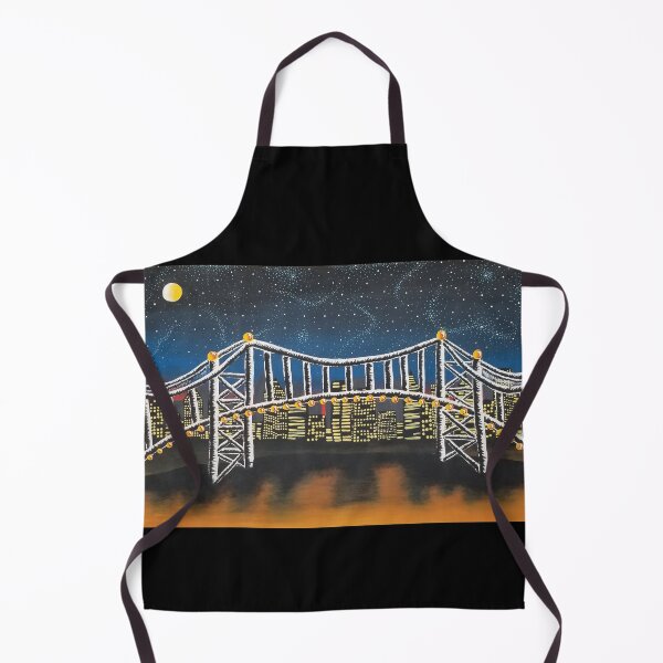 Item preview, City of Bridges Painting designed and sold by Arianna Khalil.