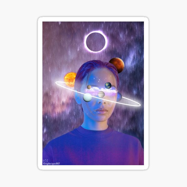 Solar System Sticker