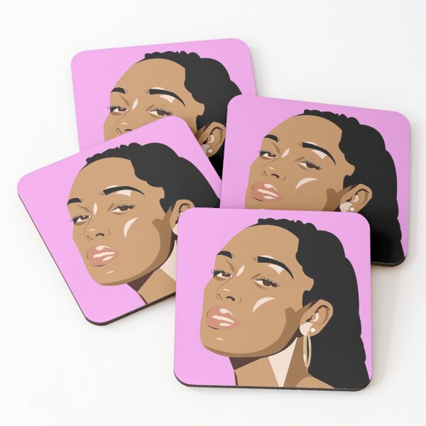Item preview, Jorja Smith vector print  designed and sold by Georgia Davies-Phillips.