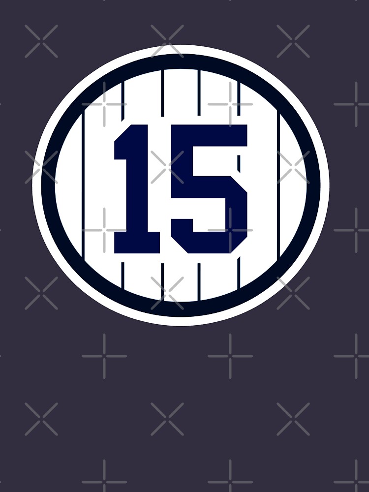 THE MICK VINTAGE RETIRED NUMBER STICKER AND RETRO BRONX BASEBALL