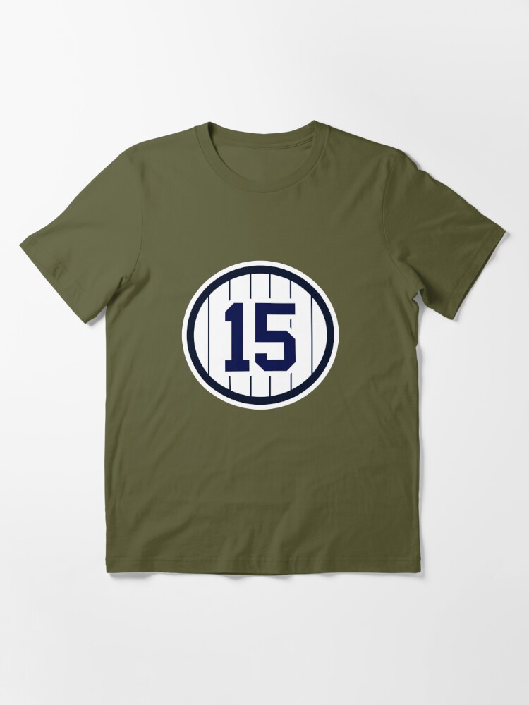 Number 15 Retired Number New York Baseball Shirt, Thurman Munson Shirt