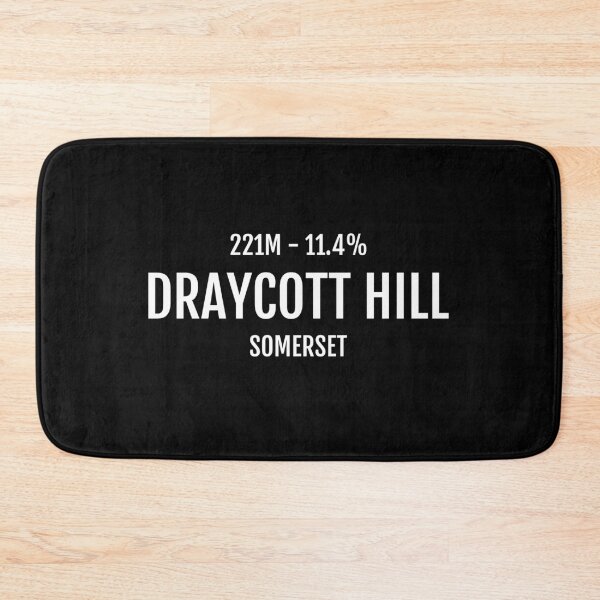 Item preview, cycling draycott hill somerset uk england- cycling climbs designed and sold by emcazalet.