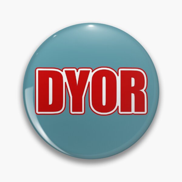 Item preview, DYOR | Do Your Own Research - Solid Red designed and sold by SVGWBA.