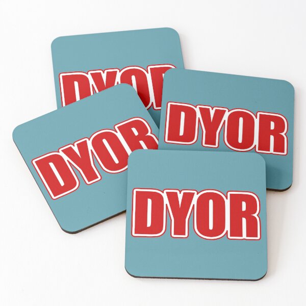 Item preview, DYOR | Do Your Own Research - Solid Red designed and sold by SVGWBA.