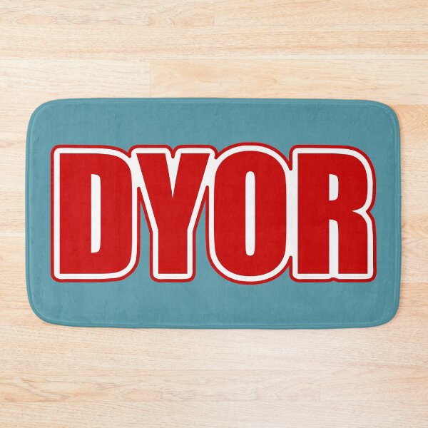 Item preview, DYOR | Do Your Own Research - Solid Red designed and sold by SVGWBA.