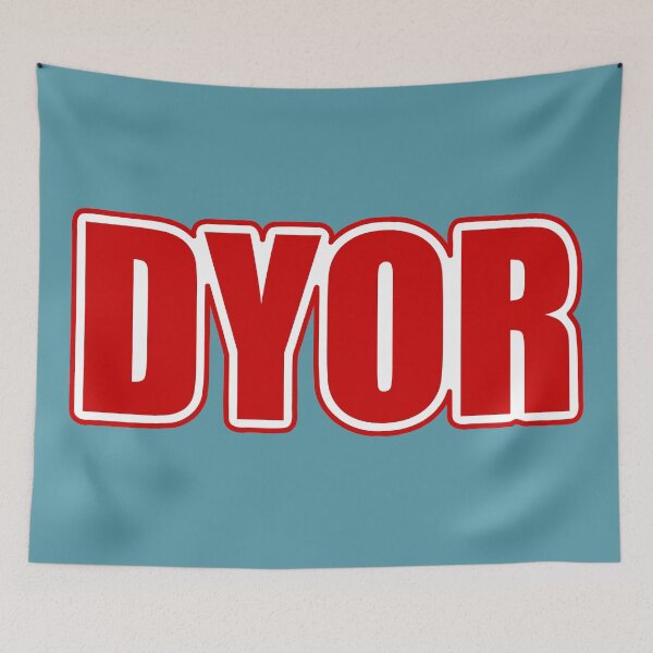 Item preview, DYOR | Do Your Own Research - Solid Red designed and sold by SVGWBA.