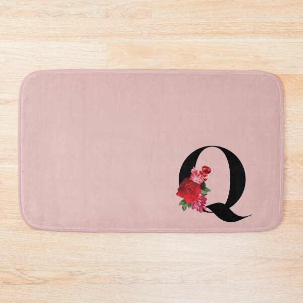Item preview,  Black Floral Letter Q | English Alphabet Series  designed and sold by BYNANA80.