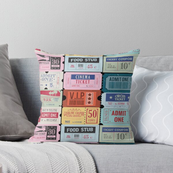 Item preview, Retro Vintage Ticket Stub designed and sold by Designs24U.