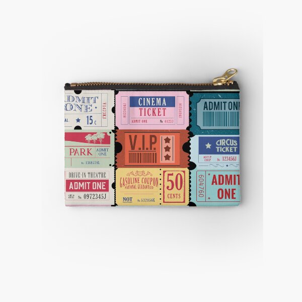 Item preview, Retro Vintage Ticket Stub designed and sold by Designs24U.