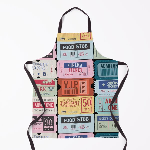 Item preview, Retro Vintage Ticket Stub designed and sold by Designs24U.