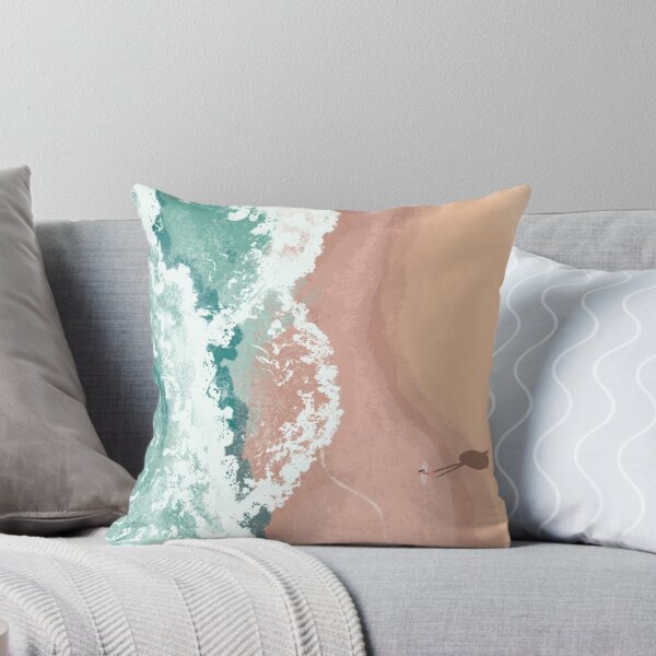 Item preview, surfista arial caminando por la playa designed and sold by Bree Davis.