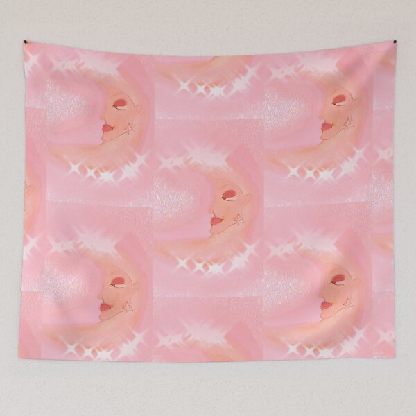 Item preview, Pink Moon  designed and sold by Sash  Dowling.
