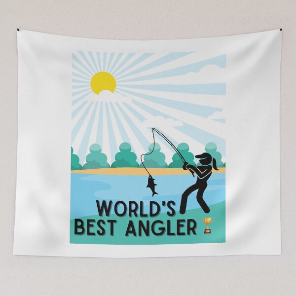 Item preview, World's Best Angler designed and sold by OlympicsMerch.