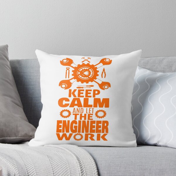 Item preview, keep Calm and Let the Engineer Work designed and sold by littlesoulzwear.