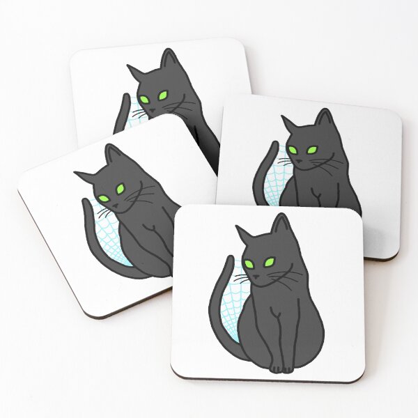 Item preview, Spider webs black cat designed and sold by Phoebew03.