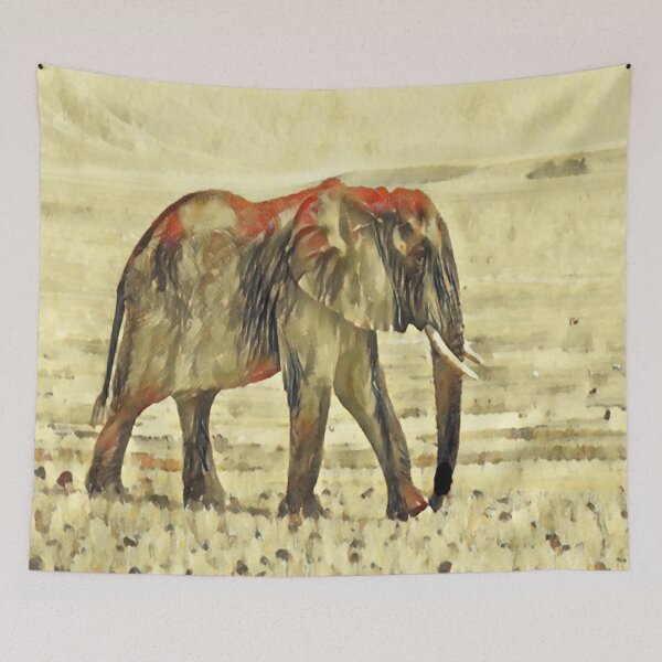 Item preview, Elephant Watercolor Painting designed and sold by ramazis.