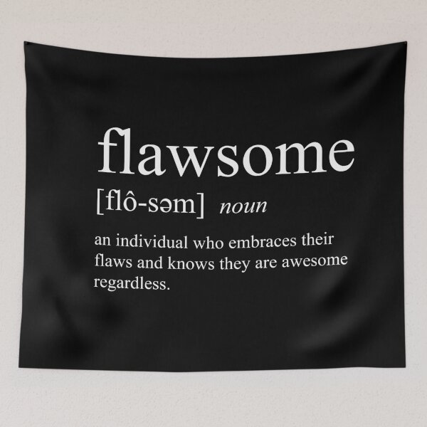 Item preview, Flawsome - definition designed and sold by Silly Lily.