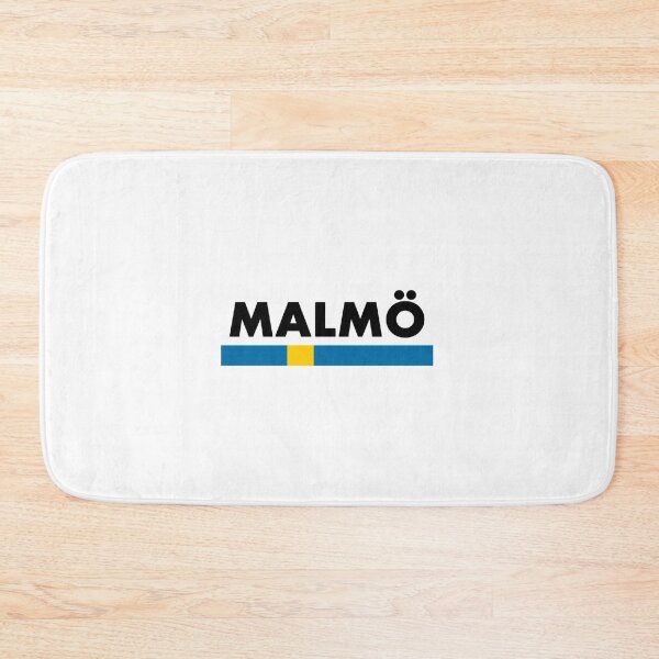 Item preview, Malmö Flag Minimalist designed and sold by RetroDesignss.