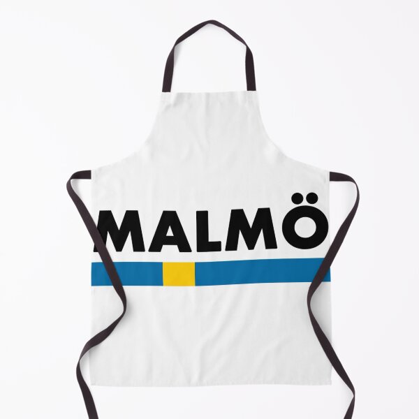 Item preview, Malmö Flag Minimalist designed and sold by RetroDesignss.