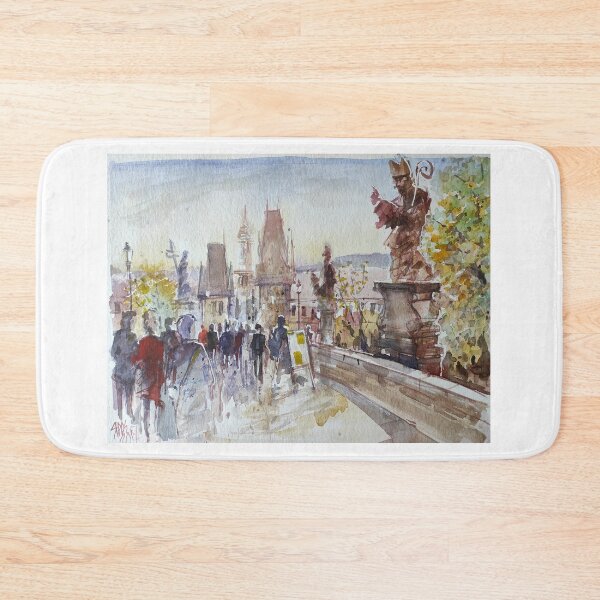 Item preview, Charles bridge in Prague designed and sold by SiposLorandArt.