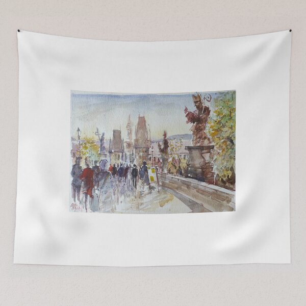 Item preview, Charles bridge in Prague designed and sold by SiposLorandArt.
