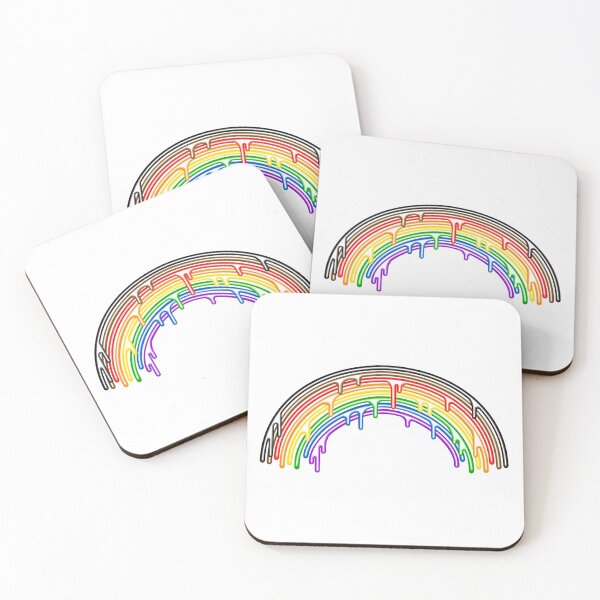 Item preview, Drippy Pride Rainbow designed and sold by Not-The-Box.