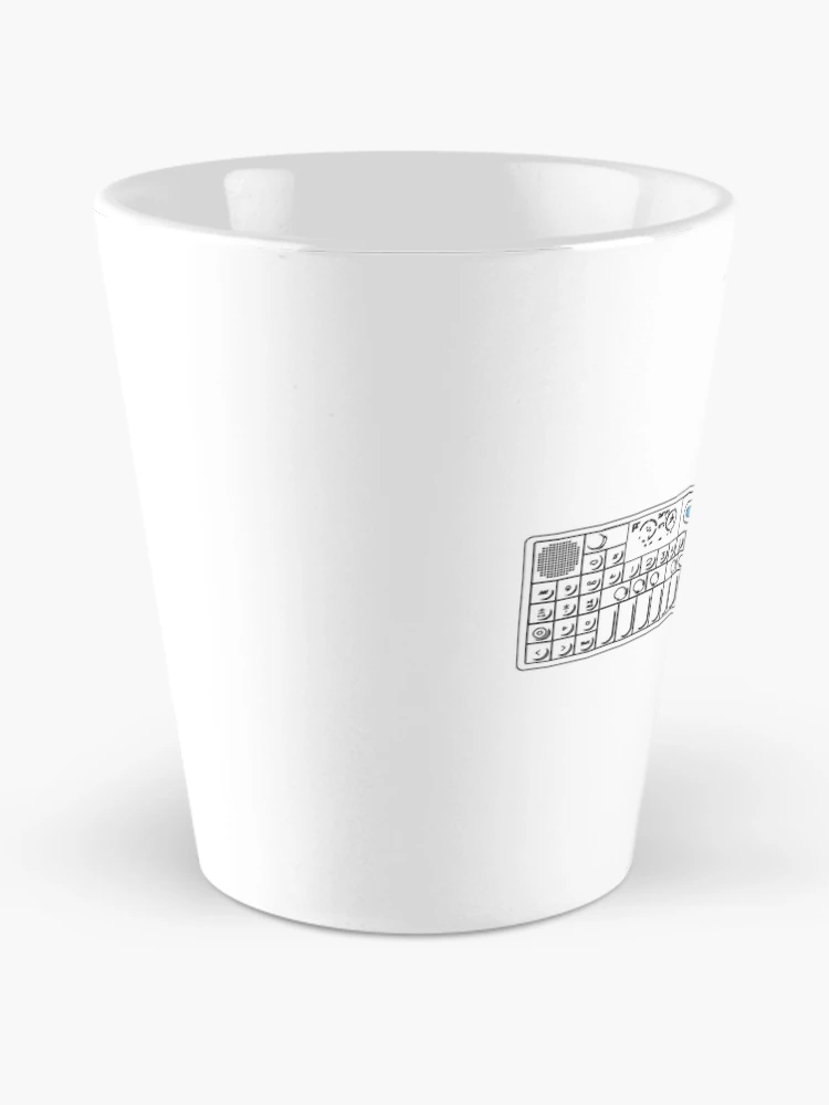 Thumbnail 2 of 4, Coffee Mug, OP1 Keyboard With Color Essential designed and sold by RetroDesignss.