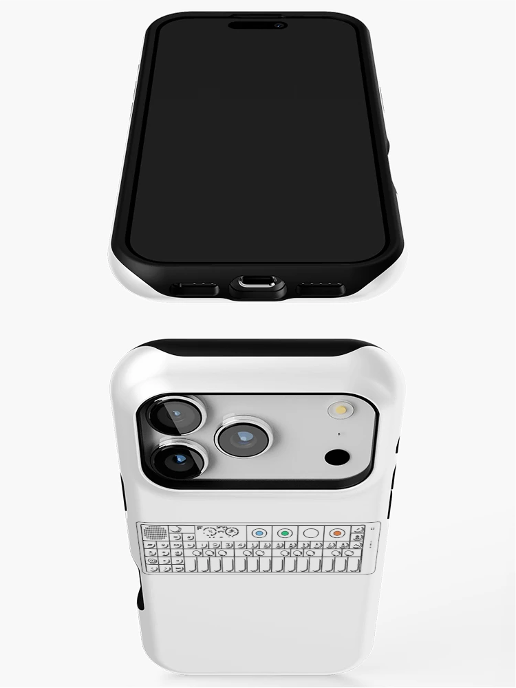 Thumbnail 3 of 4, iPhone Case, OP1 Keyboard With Color Essential designed and sold by RetroDesignss.