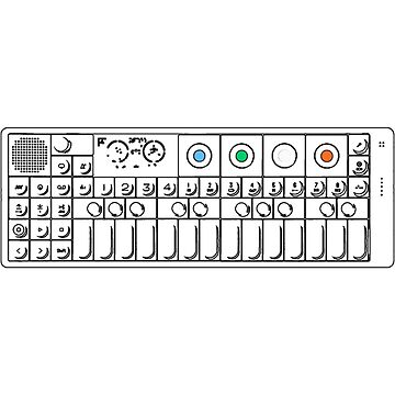Artwork thumbnail, OP1 Keyboard With Color Essential by RetroDesignss