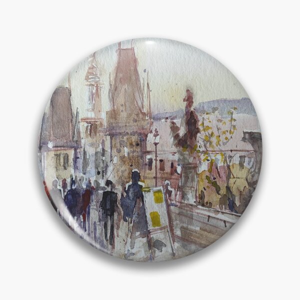 Item preview, Charles bridge in Prague designed and sold by SiposLorandArt.