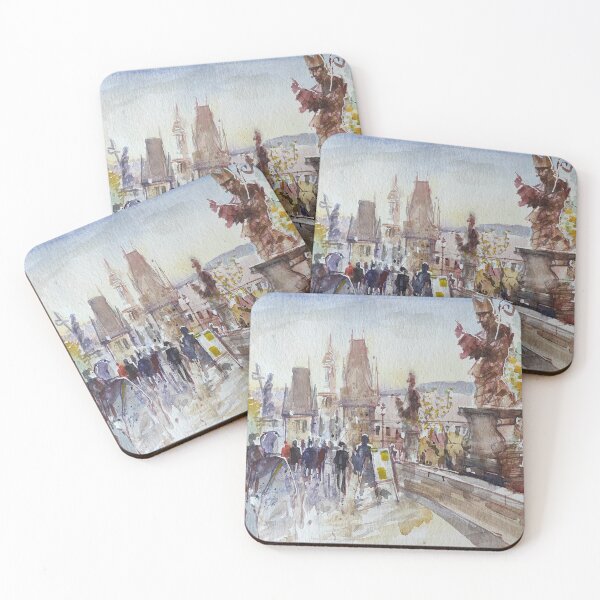 Item preview, Charles bridge in Prague designed and sold by SiposLorandArt.