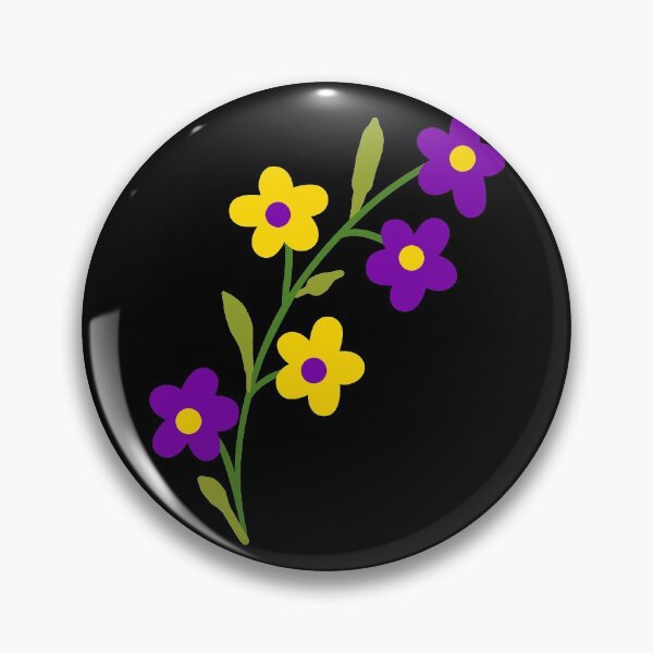 Item preview, Intersex Pride Flowers. Intersex flowers 2 designed and sold by tiredandbored.