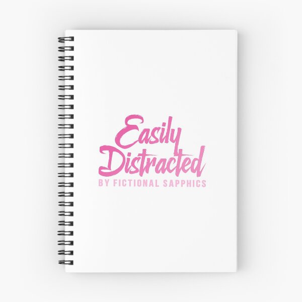 Item preview, Easily Distracted by Fictional Sapphics designed and sold by rissidesigns.