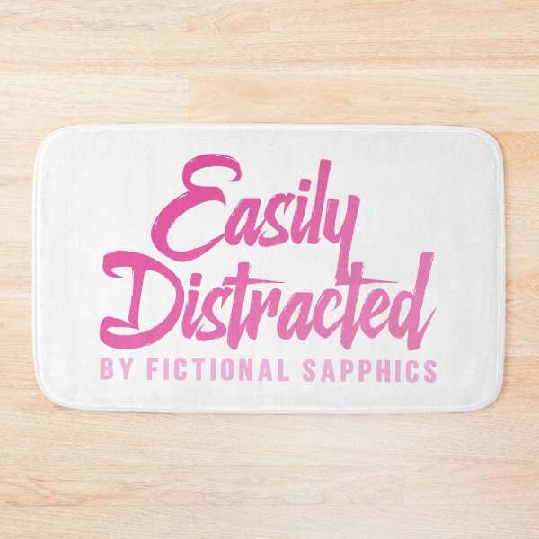 Item preview, Easily Distracted by Fictional Sapphics designed and sold by rissidesigns.