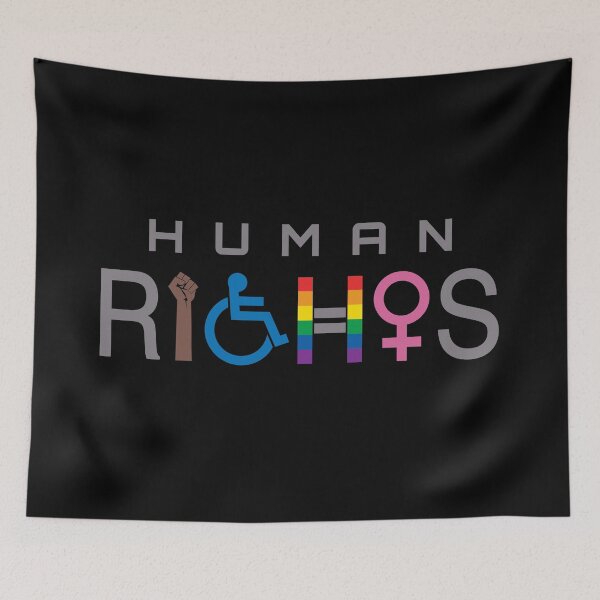 Item preview, Human Rights (V2 for Dark Fabric) designed and sold by BendeBear.