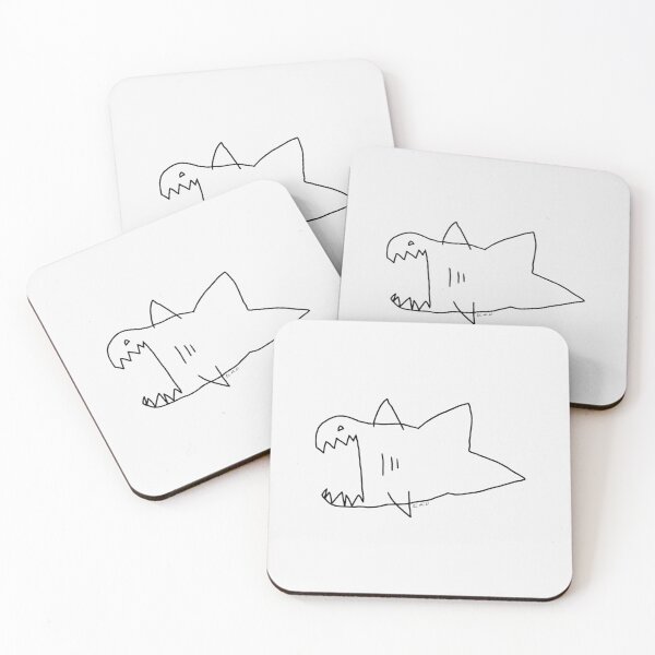 Item preview, Shark Drawing| Perfect Gift designed and sold by yasukodaw.